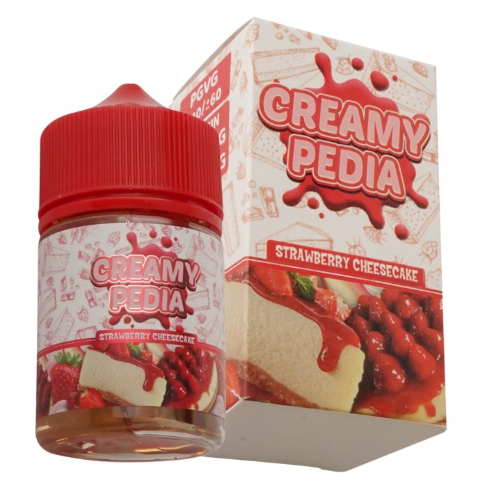 CREAMYPEDIA 60ML STRAWBERRY CHEESECAKE