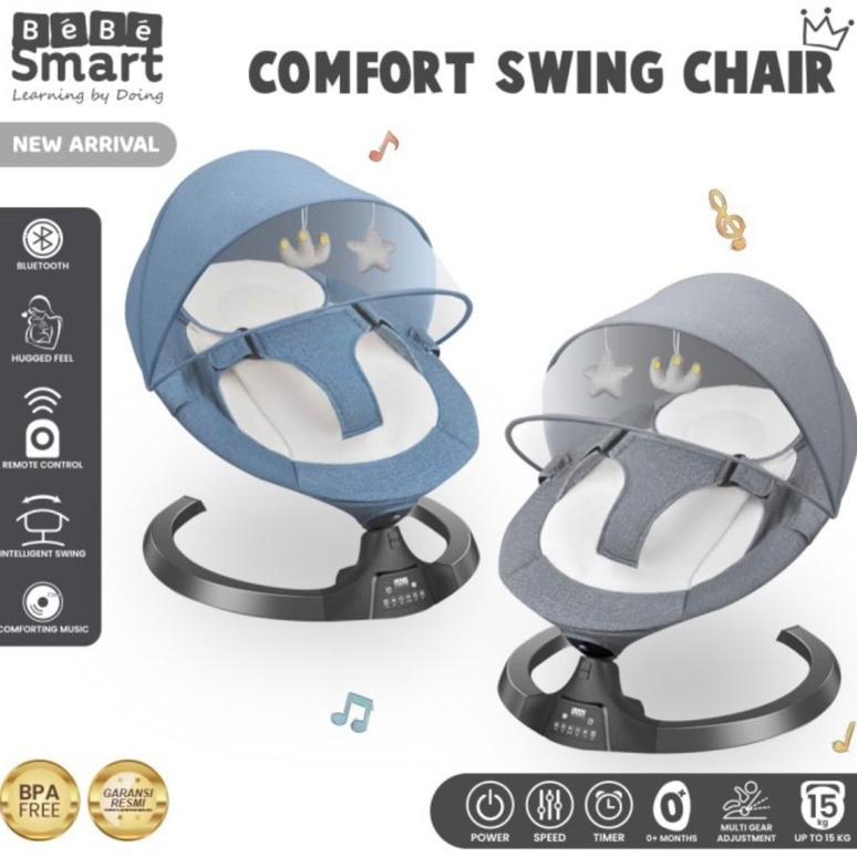 Bebe Smart Comfort Swing Chair / Ayunan Bayi Otomatis