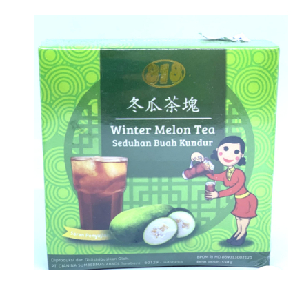 

818 Winter Melon Tea/ Gula Kundur Balok 550g