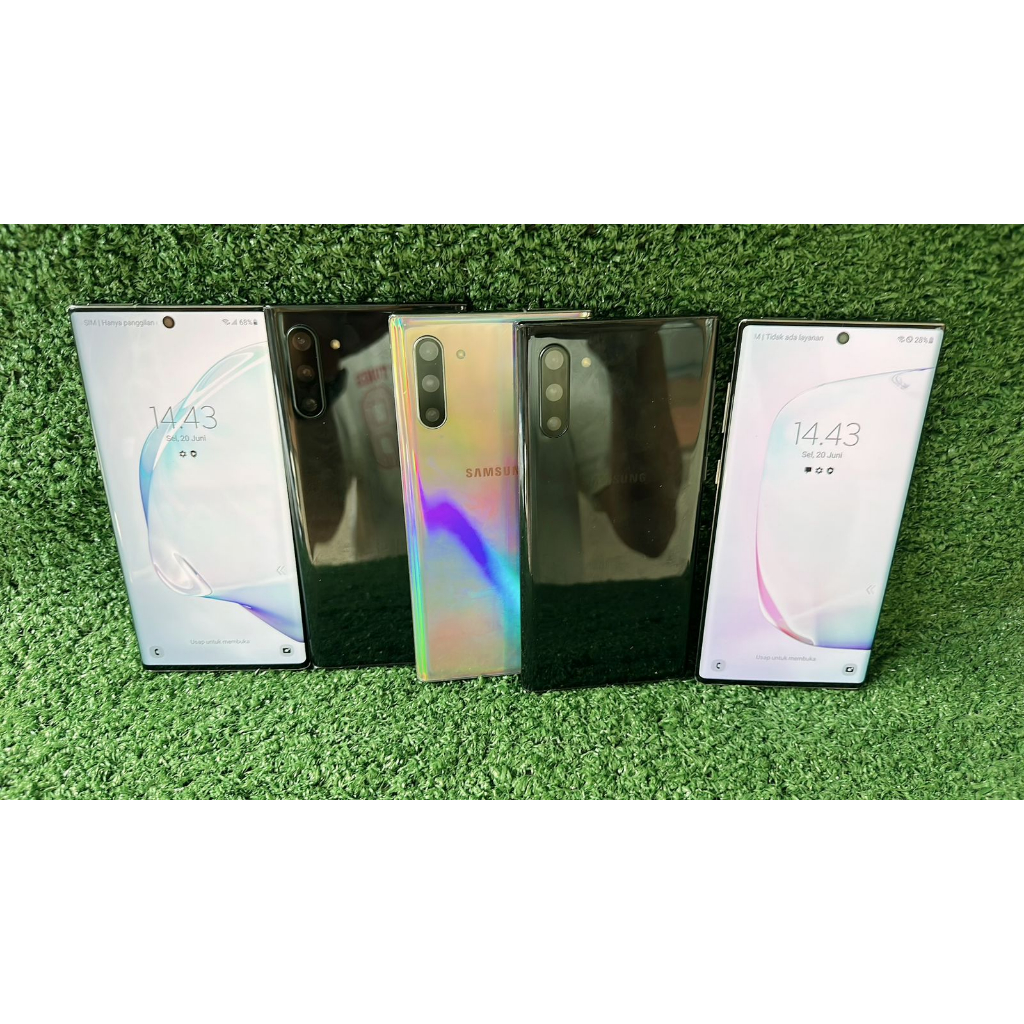 SAMSUNG GALAXY NOTE 10 5G DAN 10+PLUS 12GB 256GB SECOND