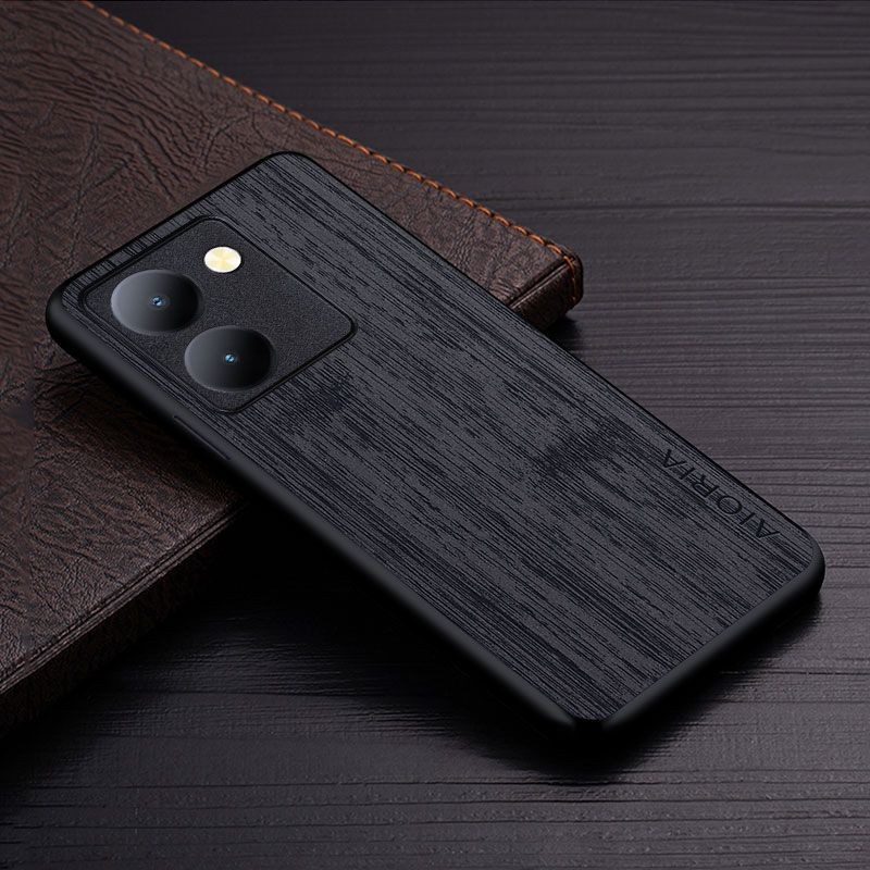 VIVO Y36 4G / VIVO Y36 5G SOFT CASE AIORIA WOOD CROSS PATTERN SOFTCASE COVER SILICON