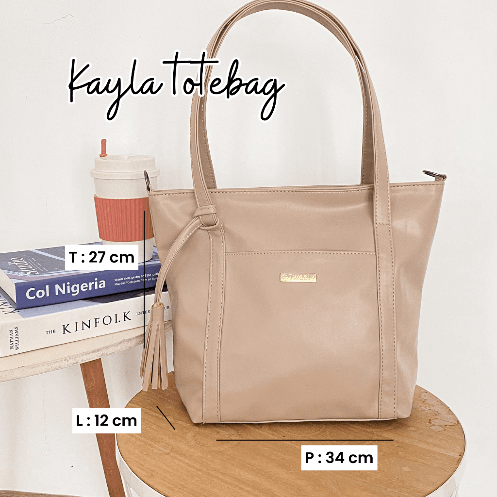 Kayla Totebag - Tweelyforbag - Tas Selempang Wanita - Tas Wanita