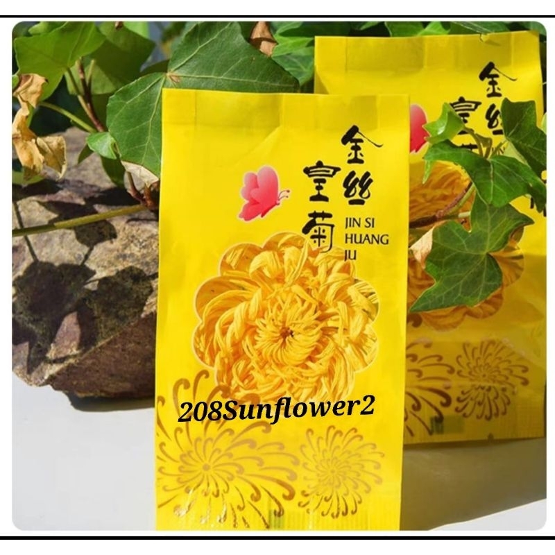 

Premium Golden Krisan/Krisan + Goji Teh (20 Sachet/Botol 20g)