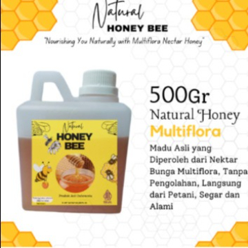 

Madu honey bee 500gram // Natural Honey Bee Madu Murni Nektar Mutiflora Java 100% Pure Raw Honey Alami