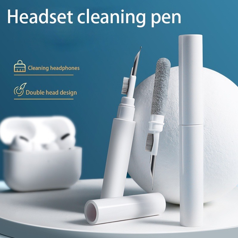 PENA PEMBERSIH PINTAR UNTUK EARPHONE EARBUDS CLEANING TOOLS EARPOD CLEANER EARPOD CLEANING KIT