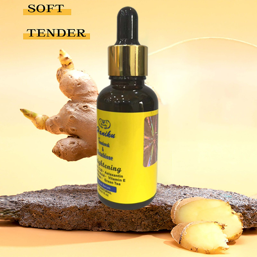 Haniku Temulawak Glutathione Serum Temulawak Glutathione 30ml Perawatan Wajah
