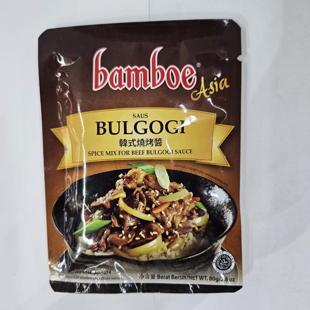 Bamboe Asia Saus Bulgogi 80 gram