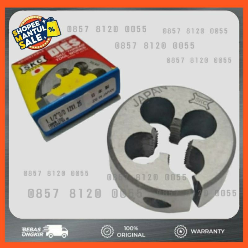 Mata Tap Senai Drat Luar M10x1.0 - Mata Snay Senay M10 x 1.0