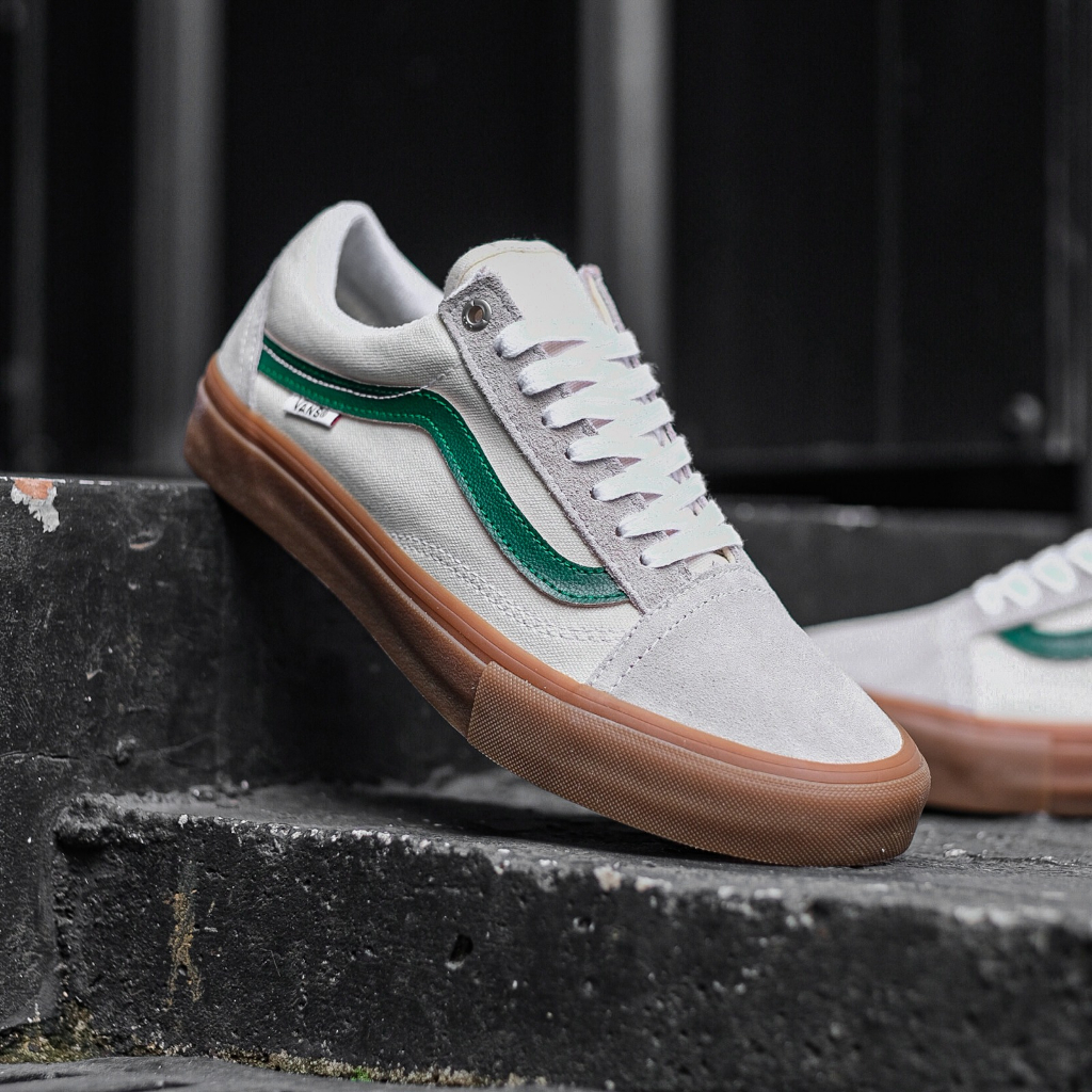 VANS OLD SKOOL PRO MARSHMELLOW ALPINE ORIGINAL 100%