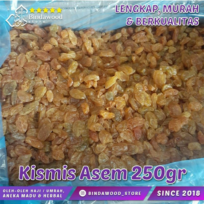 

Kismis Golden Raisin Asem 250 gr