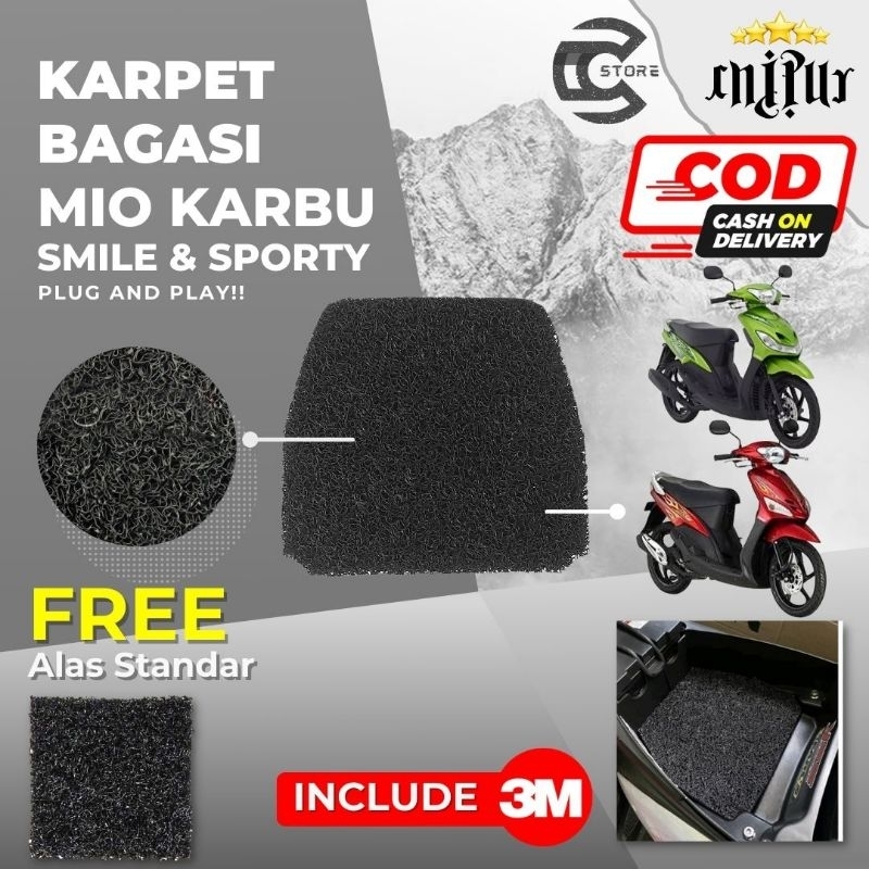 Karpet Bagasi Mio Smile Mio Sporty / Karpet Mie Mio / Bordes Mio Smile / Karpet Mio Sporty/ Alas Bag