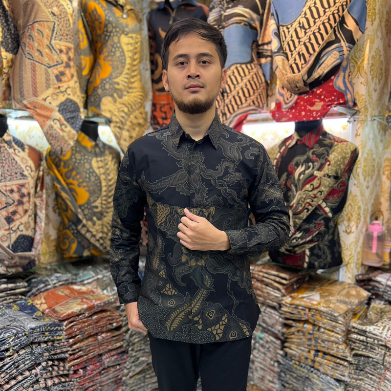 Batik Slimfit premium bunayyastore JAGAD