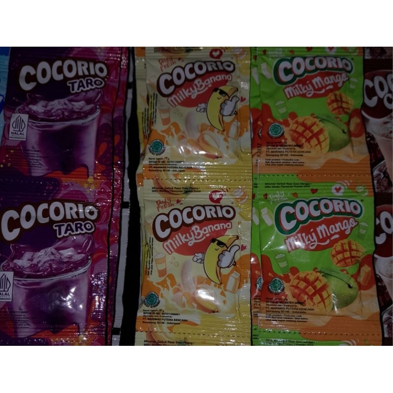 

cocorio minuman serbuk 3 renceng