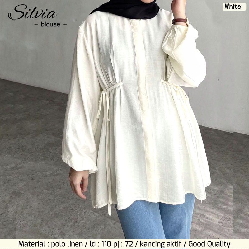 SILVIA/KAYANA BLOUSE BAJU WANITA TERBARU