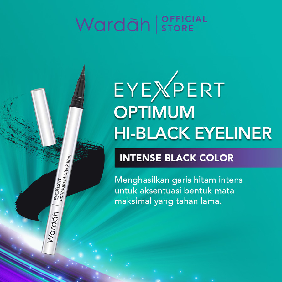 Wardah Eyexpert Optimum Hi Black Liner 1g | Eyeliner