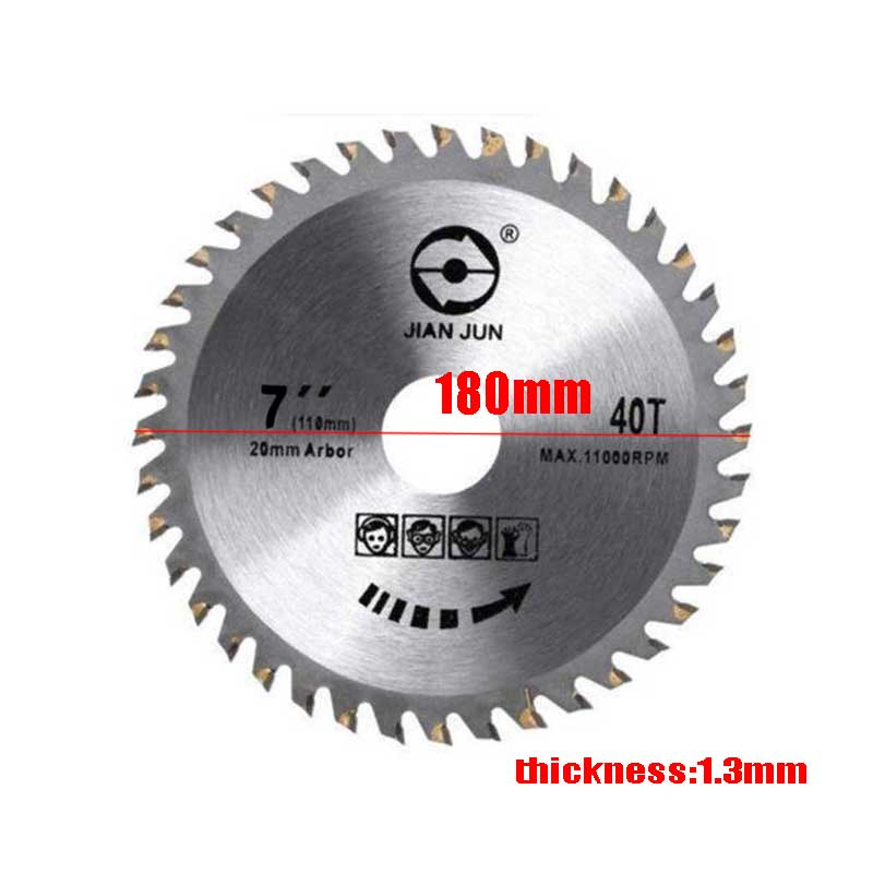 Mata Potong Kayu Mata Gerinda Potong Kayu 7inch Mata 40 Circular Saw Blade for Wood