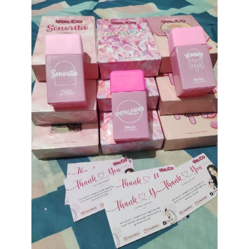 'YY' Parfum Perfume Vilmei VM.CO all varian Senorita Yummy Cheerleader