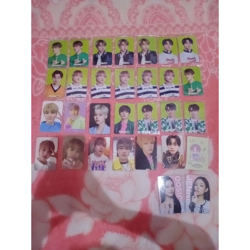 Photocard nct dream, mark renjun Jeno haechan jaemin chenle Jisung. Blanc diva,  season greeting, ag