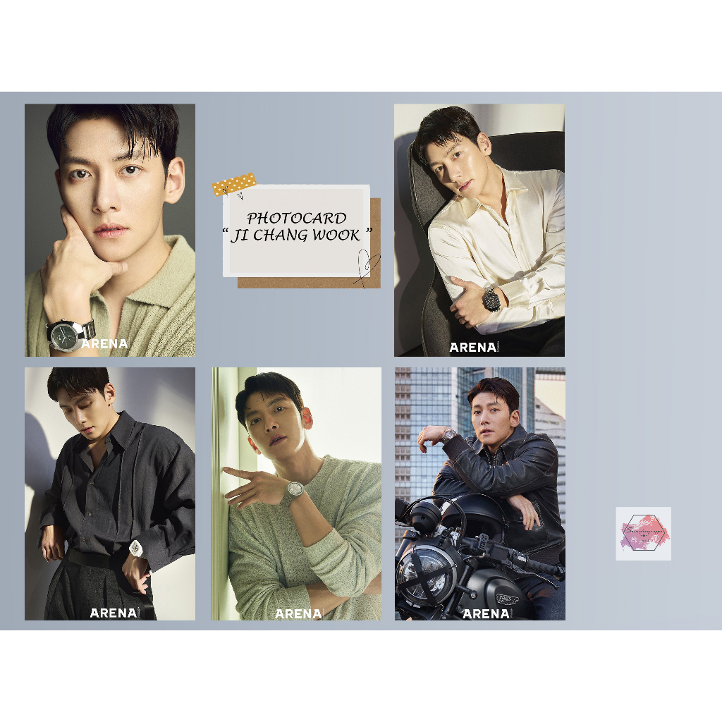 JI CHANG WOOK - PHOTOCARD KACTOR isi 5pcs