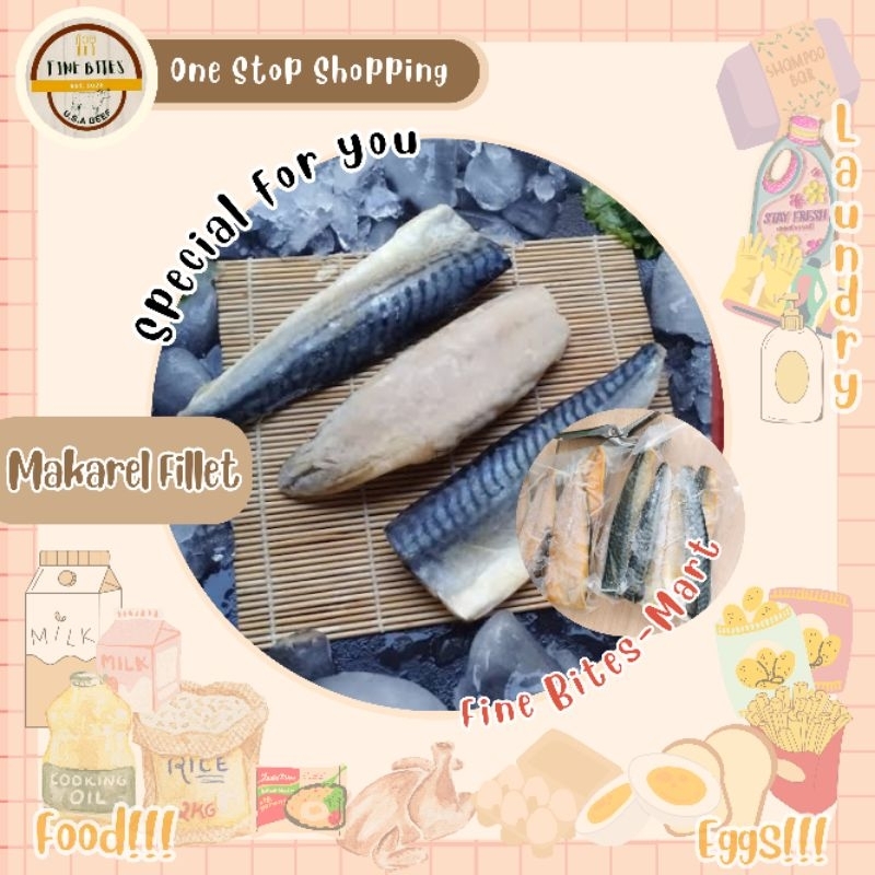 

Ikan Makarel fillet (500g)