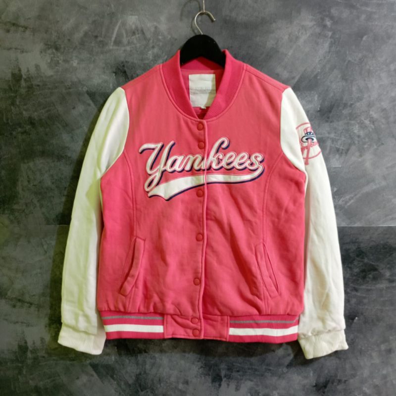 Jaket Varsity MLB Yankees preloved