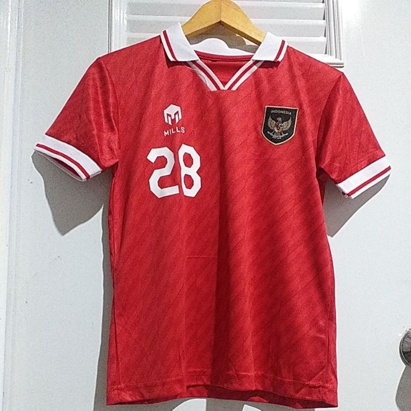 MILLS JERSY TIMNAS INDONESIA