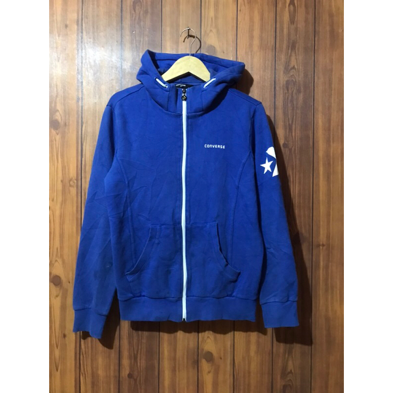 Second Branded Hoodie Zipper Converse