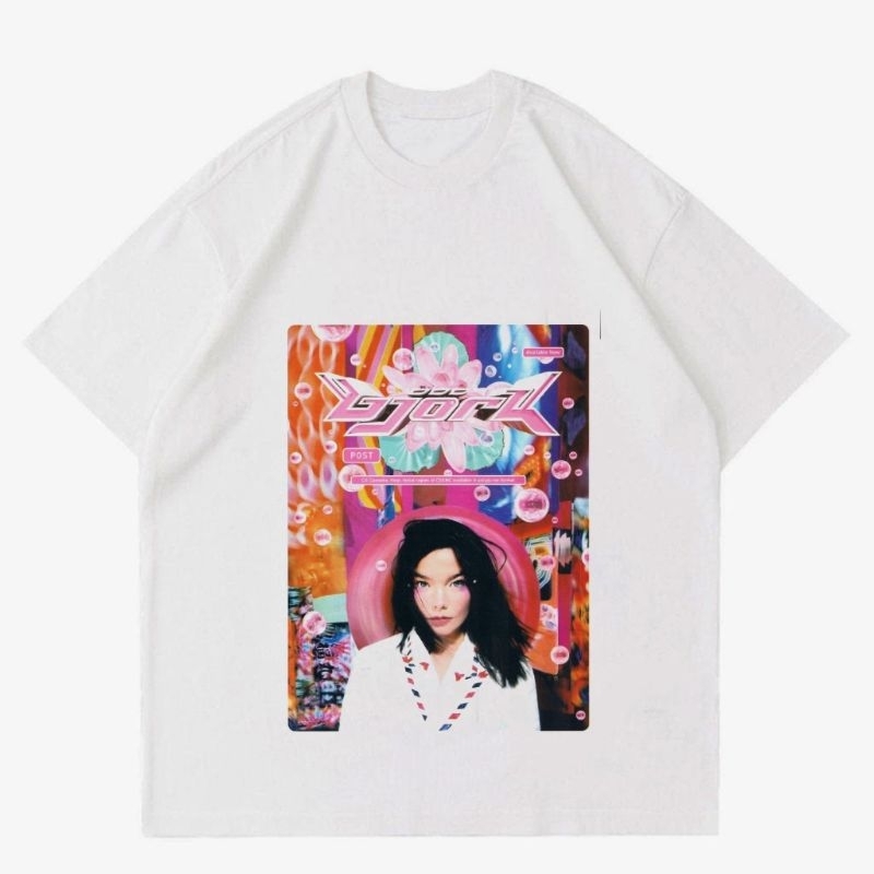 TSHIRT BAND ALMBUM BJORK | KAOS BAND ALMBUM BJORK UNISEX