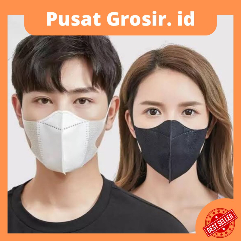 50 Pcs Masker Duckbill (GRATIS Pouch)