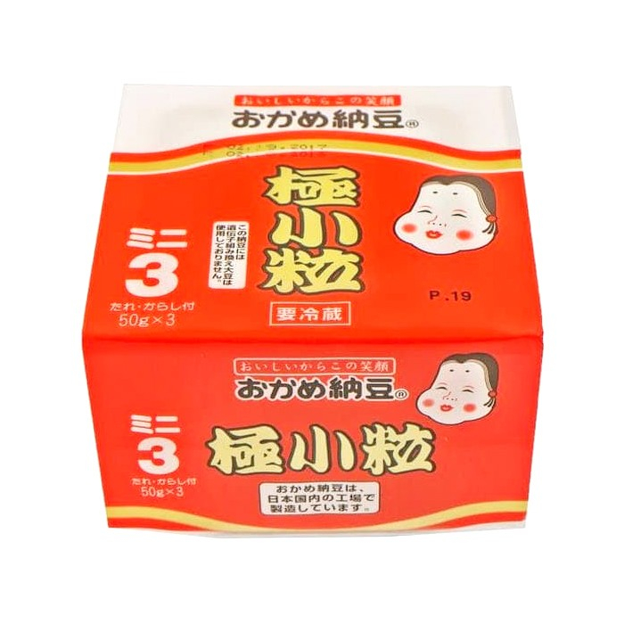 

READY STOCK Takano Okame Natto Kotsubu Jepang / Probiotik Fermentasi Kacang Kedelai / Kotak 3 Pcs