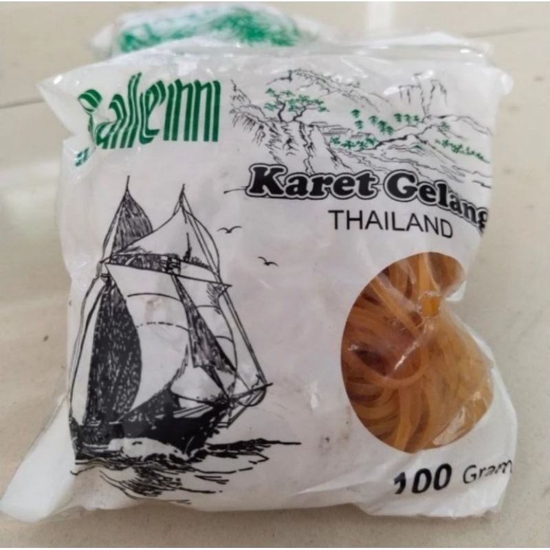 

KARET GELANG KUNING MEREK SALEM 100GR
