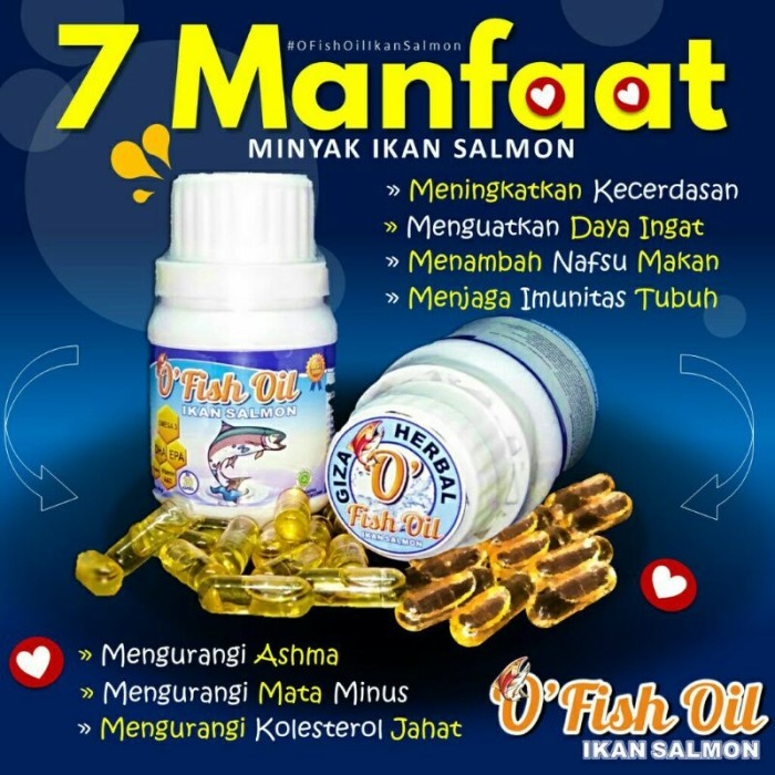 Promo MiniGold O fish Oil ORIGINAL Penambah Nafsu Makan Anak Vitamin Minyak Ikan Omega 3