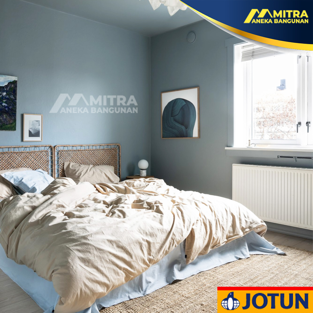 CAT TEMBOK INTERIOR EKSTERIOR JOTUN WARNA COLLECTED BLUE 5530 / BIRU ABU