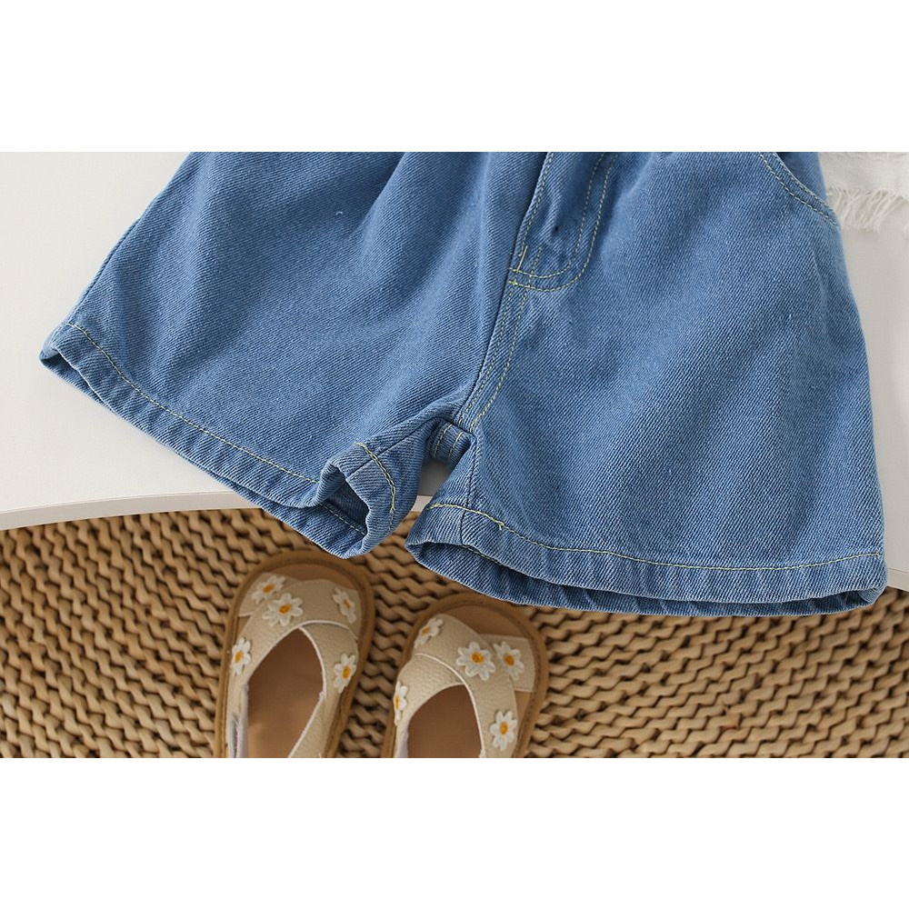 (LOLI-JKT) BS- 451 SET ANAK IMPORT BORDIR FLOWER HTPAND SIZE 100-140