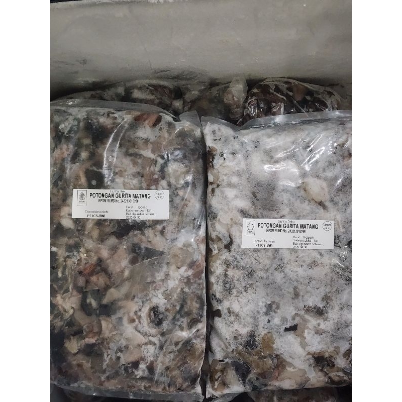 

GURITA POTONG / OCTOPUS CUT MATANG MIX 1 KG