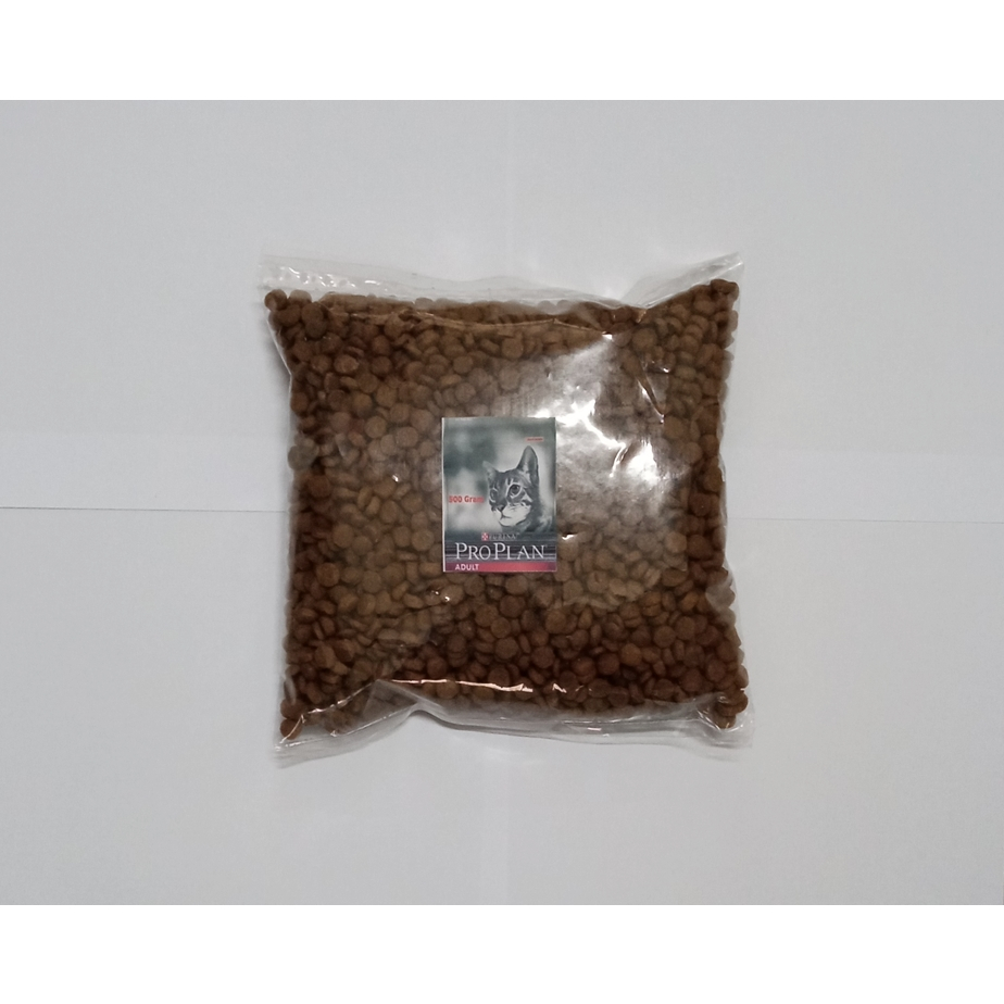 Makanan Kucing Kering Proplan Adult Salmon Repack 500 gram Cat Food