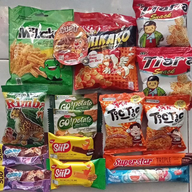 

makanan ringan paket 10.000
