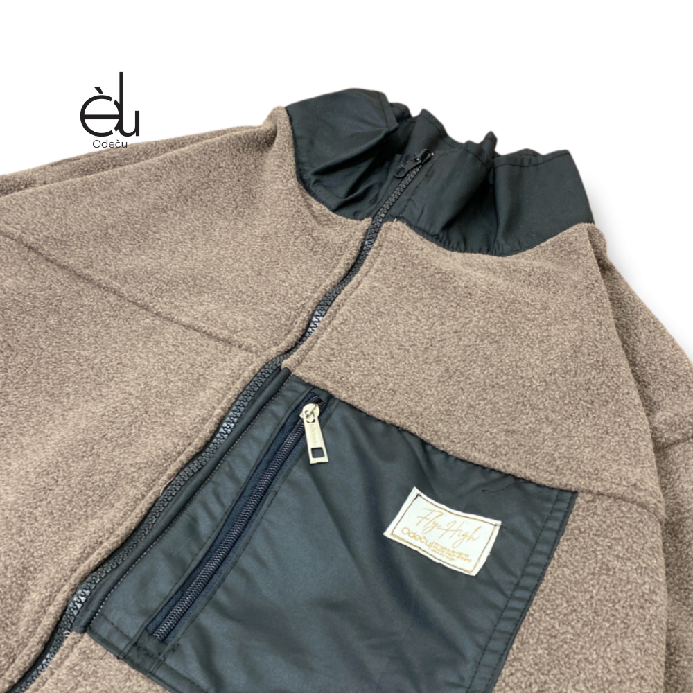 ODECU PREMIUM JAKET TRACKTOP POLAR WANITA PRIA