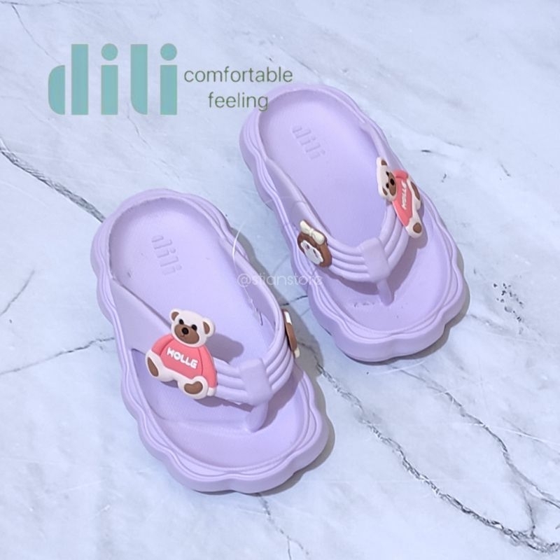 Sandal Jepit Anak Perempuan Anti Slip
