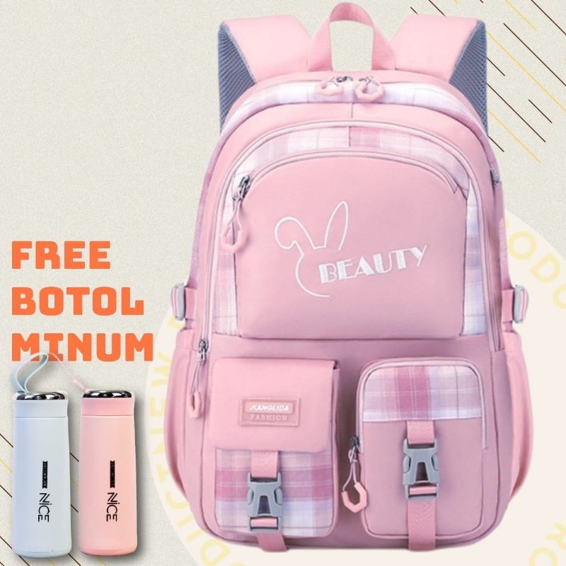 TAS RANSEL SEKOLAH ANAK TAS RANSEL WANITA TAS RANSEL BEAUTY