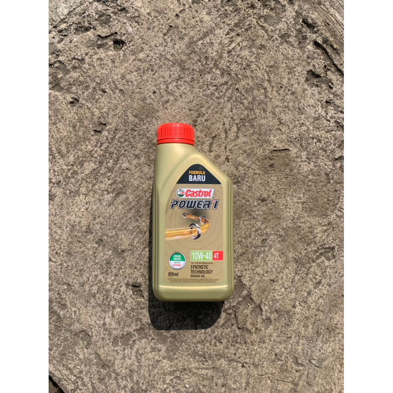 oli castrol power 1 synthetic technology SAE 10w-40 castrol power 1 4t 0,8