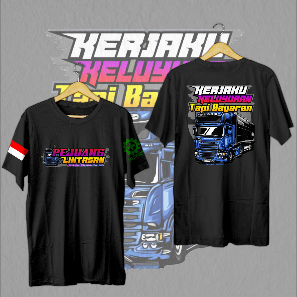 Kaos Truck Terbaru Limited Edition Kaos Pria Truk Oleng Terbaru Kaos Truk Mania Kaos Truk Oleng Dewa