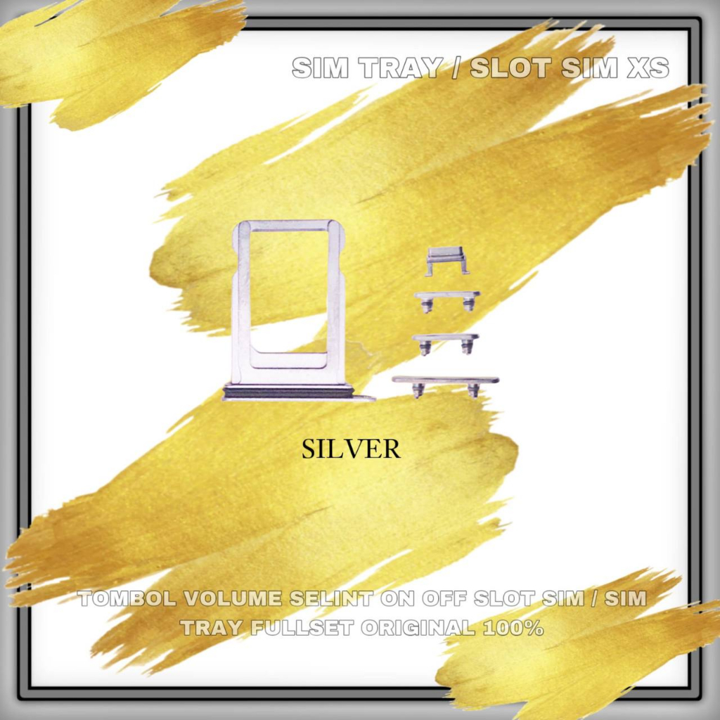 Tombol Volume On Off Slint Sim Tray Ip Xs Fullset