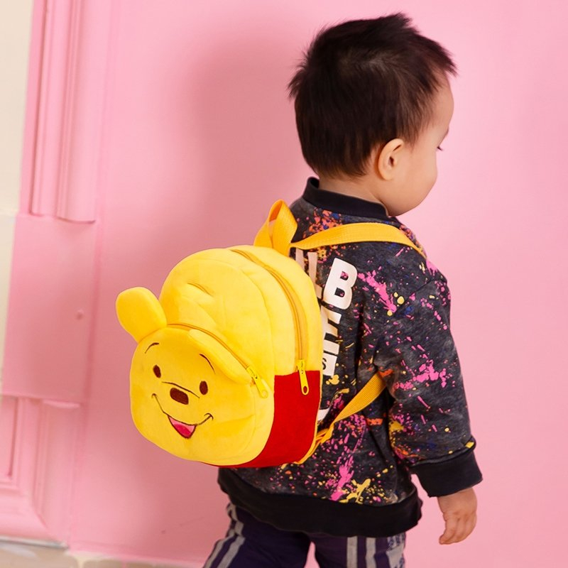 2 Resleting | Tas Anak Perempuan - Backpack Mini Anak Ransel Travelling Anak Laki-Laki Unisex Cartoon Kiosbalitafawa