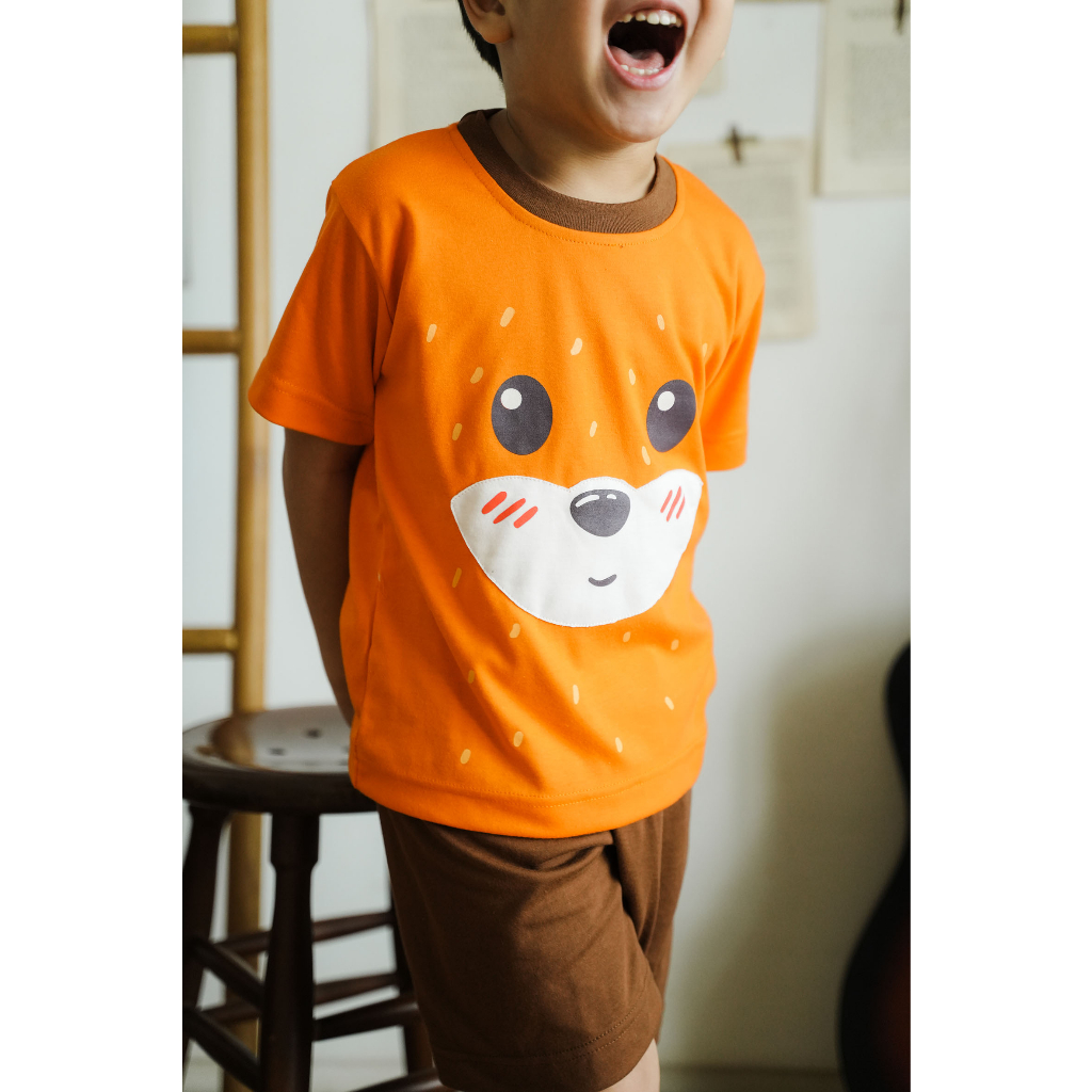 LINCO Setelan Piyama Panjang / Baju Anak 1 - 6 Tahun CO64