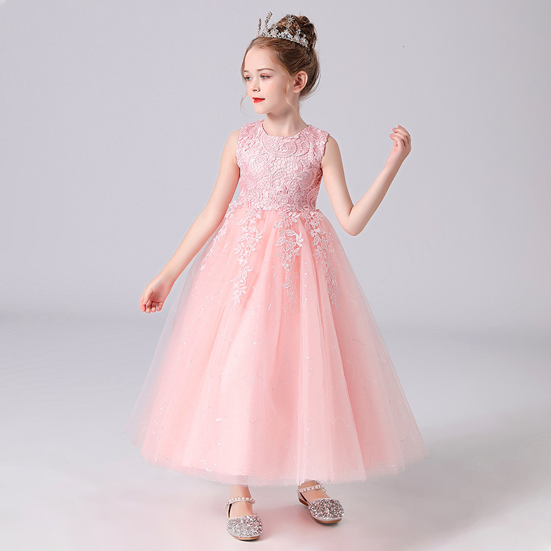 Long Dress Pesta Anak Perempuan 4 - 15 Tahun Princess Dress Tutu Import Korea Premium Gaun Ulang Tahun Anak Tanggung