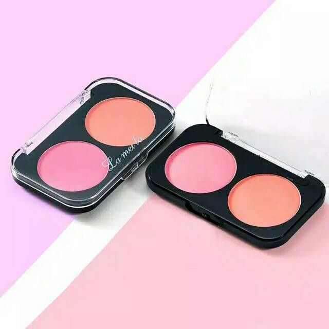 Beauty Jaya - Lameila Blush On 2in1 Palet 6 Warna Anti Air Tahan Lama