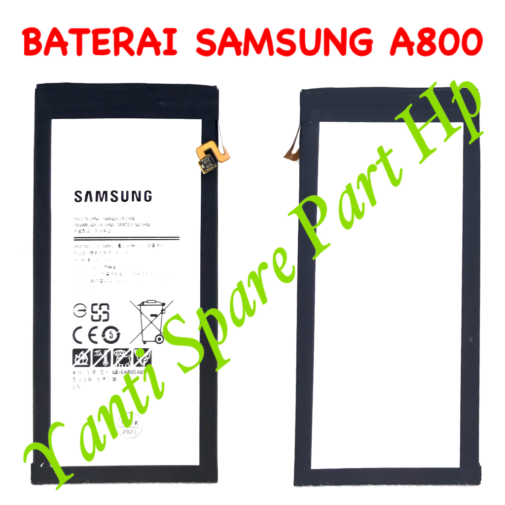 Baterai Samsung A8 2015 A800 BA800ABE Original Terlaris New