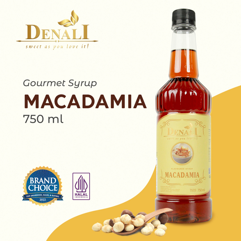 

Denali Syrup - Macadamia Minuman Sirup