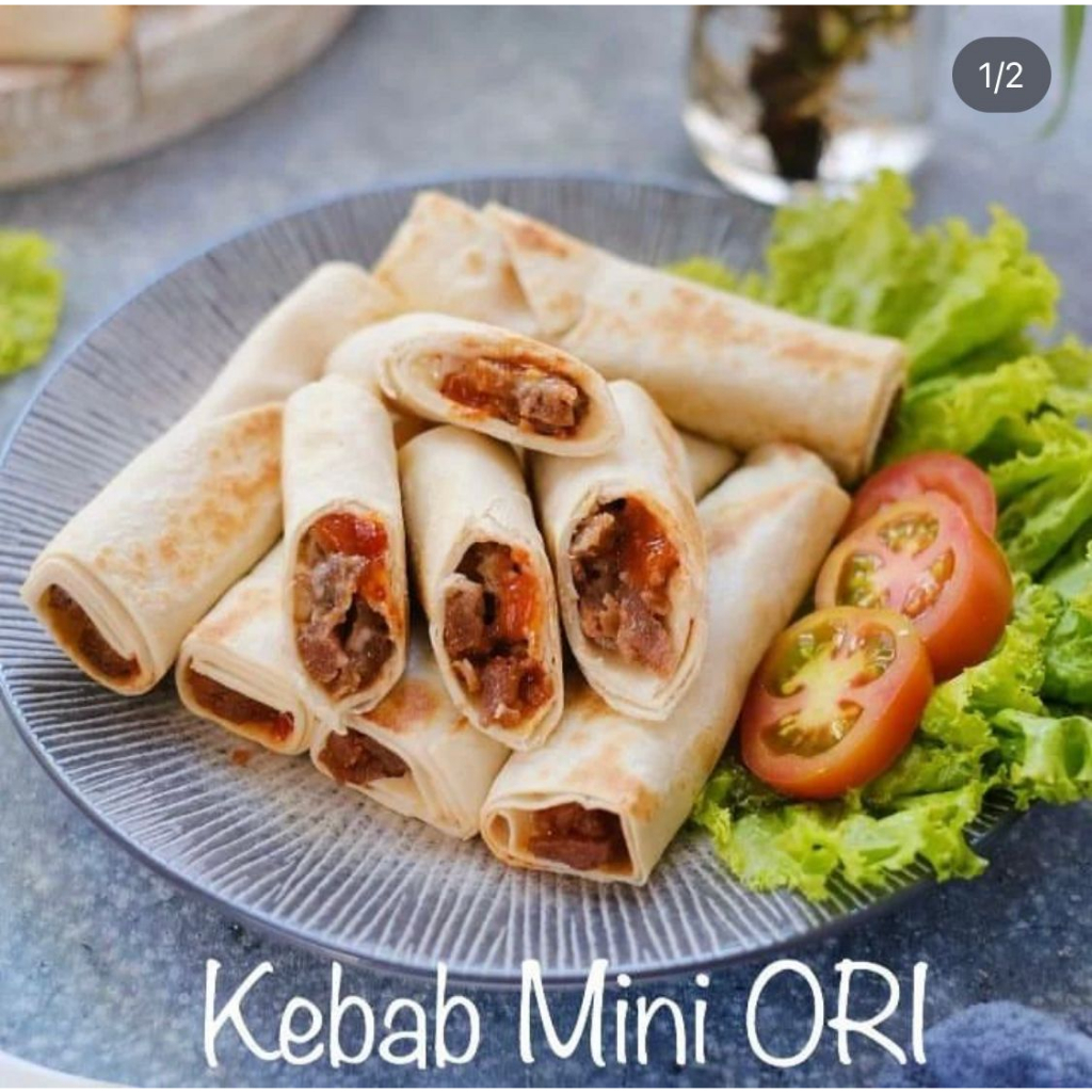 

Kebab Turki Mini Siap Saji Frozen Food - Original Isi 10Pcs